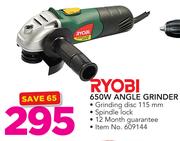 Ryobi 650Wn Angle Grinder