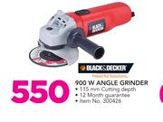 Black & Decker 900W Angle Grinder