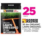 Garden Master 30 Dm Organic Lawn Dressing-Each