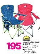 Camp Master Classic 200 Blue Or Red-Each