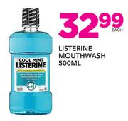 Listerine Mouthwash 500ml-Each