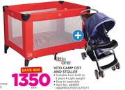 Little One Vito Camp Cot And Stoller-Each