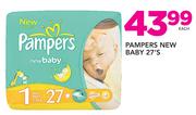 Pampers New Baby 27`S-Each