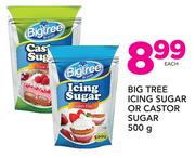 Big Tree Icing Sugar Or Castor Sugar 500g-Each