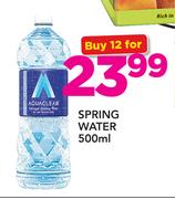 Spring Water-12 x 500ml