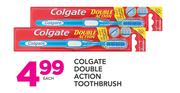 Colgate Double Action Toothbrush-Each