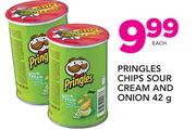 Pringles Chips Sour Cream And Onion 42g-Each