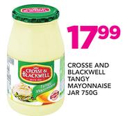 Crosse And Blackwell Tangy Mayonnaise Jar-750g