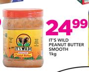 It`S Wild Peanut Butter Smooth-1Kg
