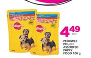 Pedigree Pouch Puppy Food-100g