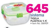 Sistema Tigela Plastica 1.1Ltr