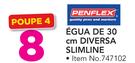 Penflex Régua De 30cm diversa Slimline