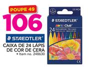 Staedtler Caixa De 24 lapis De Cor De Cera