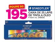 Staedtler Caixa De 25 lapis De Tinta A Oleo
