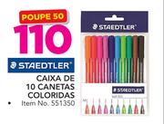 Staedtler Caixa De 10 Canetas Coloridas