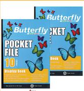 Butterfly A4 Arquivo De Bolso De 30 Paginas-cada
