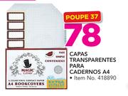 Capas Transparentes Para Cadernos A4