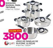 Tissolli Jogo De Panelas De Silicone 10 Pecas