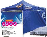 Discovery Adventures Gazebo Instantâneo 3x3M-cada Inclui 2 Paineis Laterais