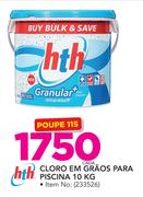 HTH Cloro Em Grãos Para Piscina-10Kg cada