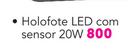 Eurolux Holofote LED Com Sensor 20W