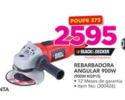 Black & Decker Rebarbadora Angular 900W