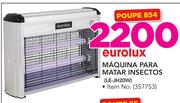 Eurolux Maquina Para Matar Insectos LE-JH20W