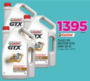 Castrol Óleo De Motor GTX 20W 50-5Ltr cada