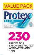 Pacote De 4 Sabonetes Protex Antibacteriano-175g