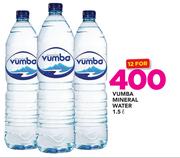 Vumba Mineral water-12 x 1.5Ltr