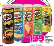 Pringles Em Sabores Diversos-110g cada