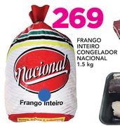 Frango Inteiro Congelado Nacional-1.5Kg