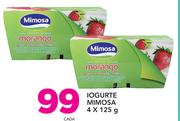 Iogurte Mimosa-4 x 125g cada