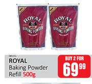 Royal Baking Powder Refill-For 2 x 500g