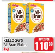 Kellogg's All Bran Flakes-For 2 x 1Kg