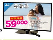 Scanfrost 32" HD LED TV SFLED32EL