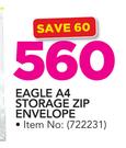 Eagle A4 Storage Zip Envelope