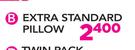 Game Twin Pack Extra Standard Pillow