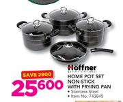 Hoffner Home Pot Set Non-Stick With Frying Pan
