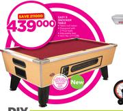 Easy 8 Snooker Table