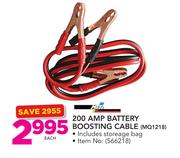 Moto 200Amp Battery Boosting Cable MQ1218