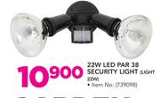 22W LED Par 38 Security Light 22W