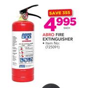 Abro Fire Extinguisher