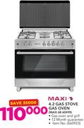 Maxi 4.2 Gas Stove Gas Oven (Maxi 6B 60x90)