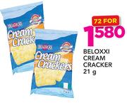Beloxxi Cream Cracker-72 x 21g