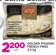 Golden Phoenix French Fries-2.5Kg
