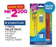 Staedtler 7 Piece Value Pack-Each