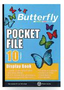 Butterfly A4 20 Page Pocket File-Each