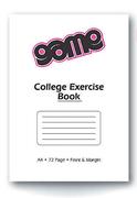 Game A5 72 Page Exercise Book