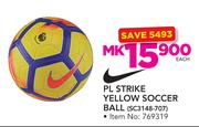 Nike PL Strike Yellow Soccer Ball SC3148-707